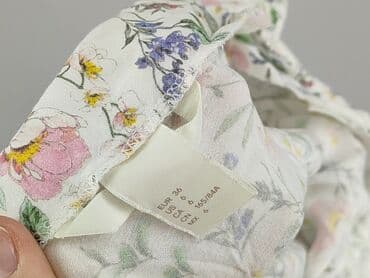 żółte bluzki z krótkim rękawem: H&M, Bluzka damska, rozmiar S — 5