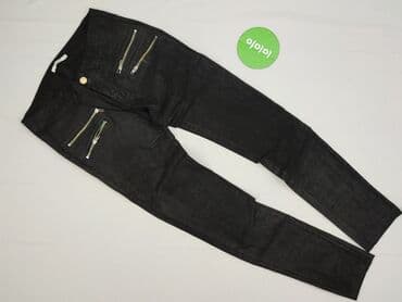 spodnie z nitami: Laulia, Spodnie materiałowe damskie, M — 2