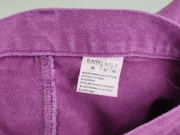 fioletowe jeansy damskie: Jeansy damskie, rozmiar M — 4