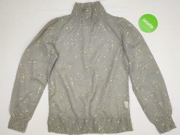 białe bluzki ze zlotym nadrukiem: Bluzka damska, rozmiar S — 3