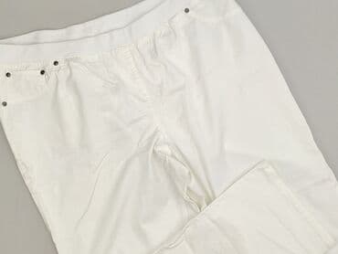 białe cargo bershka: Bpc bonprix collection, Spodnie materiałowe damskie, rozmiar 7XL — 1