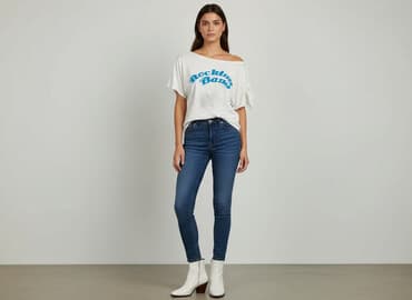 t shirty lenny kravitz: ONLY, T-shirt damski, rozmiar M — 1