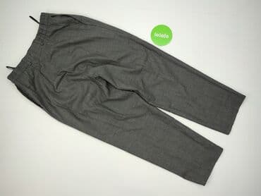 szare spodnie materialowe: Spodnie materiałowe damskie, rozmiar S — 3