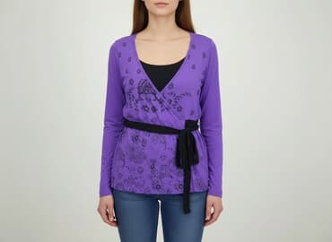 jedwabne bluzki wieczorowe: X-MAIL, Women's blouse, S at lalafo.pl — 6 jedwabne bluzki wieczorowe: X-MAIL, Women's blouse, S — 6