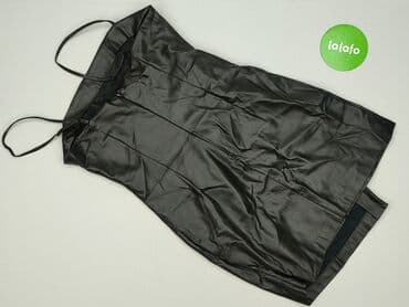 czarna sukienka ze srebrnymi dodatkami: Sinsay, Sukienka damska, M — 3