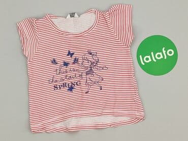 koszulka z c a: T-shirt, 6-9 months, condition - Good — 2