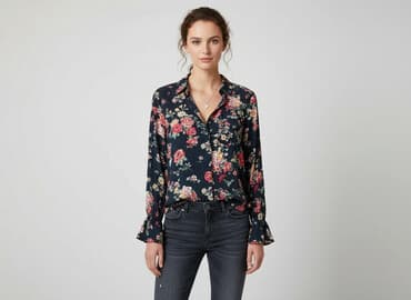 sukienki w kwiaty reserved: Reserved, Koszula damska, rozmiar XS — 6