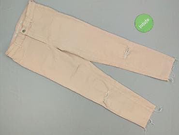 biale trampki: Zara, Jeansy damskie, rozmiar XS — 2