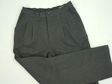 pull on trousers h: Zara, Material trousers for women, size M — 1