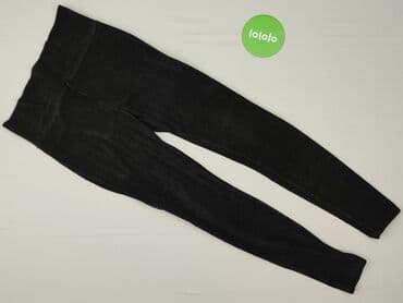 legginsy prążkowane hdm: SZACHOWNICA, Legginsy Sportowe damskie, rozmiar L — 2
