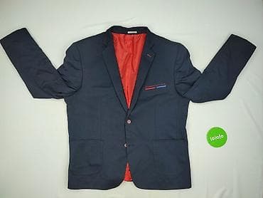 kurtka boca: Red, Marynarka dla mężczyzn, rozmiar 3XL — 2