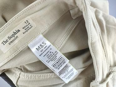 mcqueen kapcie: Marks & Spencer, Spodnie materiałowe damskie, rozmiar M — 6