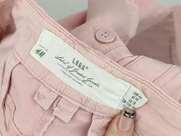 h m cargo damskie: H&M L.O.G.G., Spodnie materiałowe damskie, rozmiar L — 4