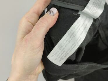 balanciaga klapki: Bershka, Spodnie materiałowe damskie, M — 6