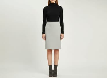 plisowane spódnice szara: Spódnica damska, rozmiar L — 7