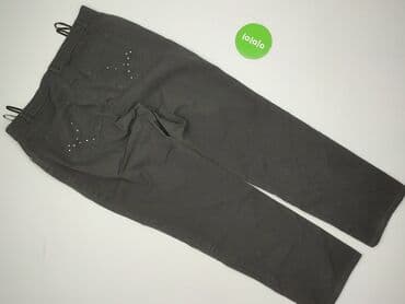 deichmann srebrne buty: Spodnie materiałowe damskie, rozmiar L — 3