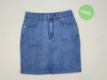 spódniczka jeansowe plisowane: Spódnica damska, rozmiar S — 2