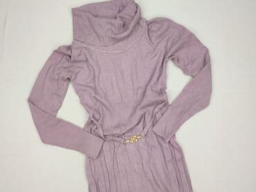 sukienka golf sweter: Sukienka damska, rozmiar L — 1