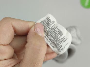 szara bluzka h m: H&M, Tunika damska, rozmiar M — 6