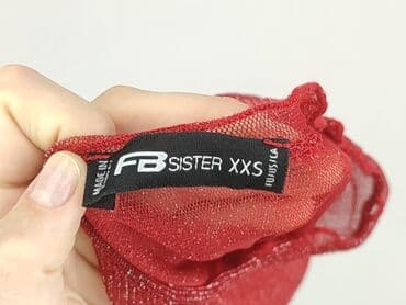 obcisła sukienka czerwona: FB Sister, Bluzka damska, rozmiar 2XS — 4