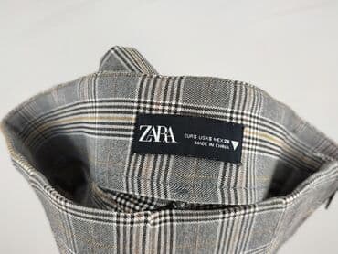 zara spodnie damskie len: Zara, Material trousers for women, size S — 5