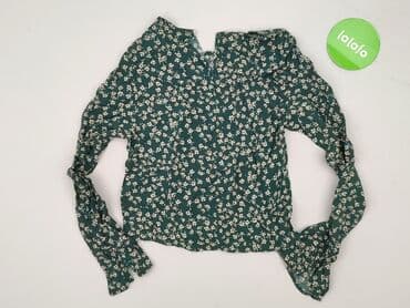 bluza niebieska pull and bear: PULL&BEAR, Bluzka damska, rozmiar L — 3