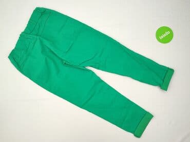 Women: Material trousers for women, size One size — 3