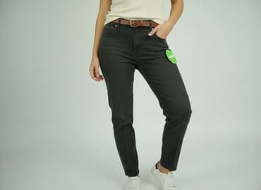 dżinsy czarne: Jeansy damskie, rozmiar L — 8