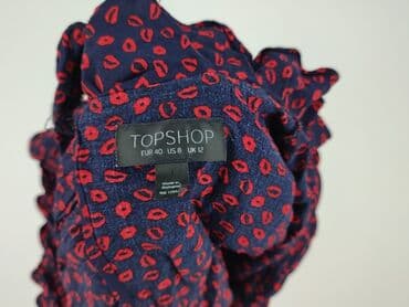 reserved sukienka niebieska w groszki: Topshop, Sukienka damska, rozmiar M — 4