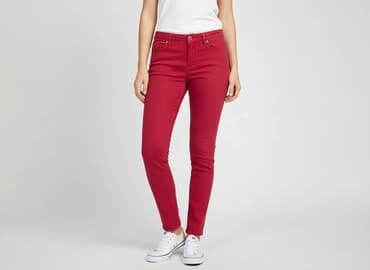 guess buty wyprzedaż olx: Yessica, Jeansy damskie, rozmiar L — 7