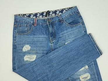 botki na platformie deichmann: Moodo, Jeansy damskie, rozmiar XL — 1