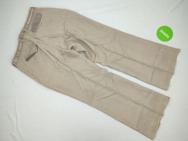 lidl spodnie z lnem: H&M, Spodnie materiałowe damskie, L — 3