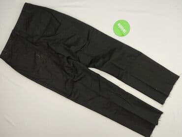 spódnico spodnie czarne: Spodnie materiałowe damskie, rozmiar M — 3
