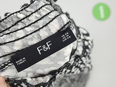 tanie ubrania plus size: F&F, Sukienka damska, rozmiar 4XL — 4