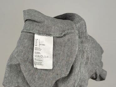 koszulka z długim rękawem w paski: H&M, Bluzka dla mężczyzn, rozmiar L — 5