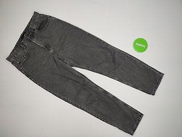 biale mom jeans: Denim, Jeansy damskie, rozmiar S — 2