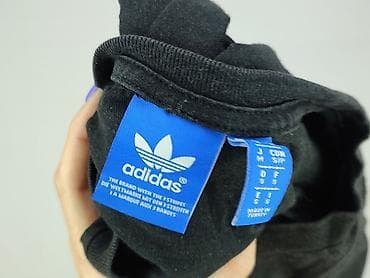 bluzki czarne basic: Adidas, T-shirt damski, rozmiar S — 4