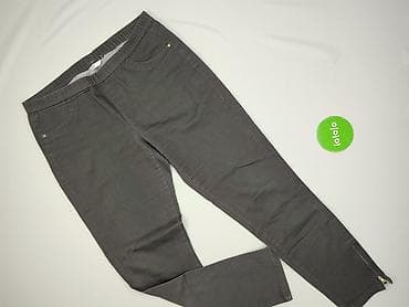 washed jeans: Damskie spodnie Pepco – rozmiar 42 - Krój: slim/zwężane nogawki - — 2
