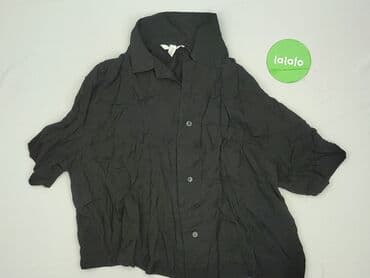 czarna koszula do niebieskiego garnituru: H&M, Koszulа dla mężczyzn, rozmiar M — 2