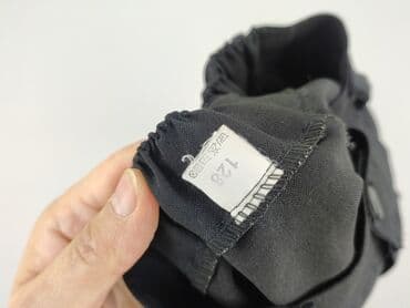 elegancka koszulka: Material trousers, 8 years, 122/128, condition - Very good — 4
