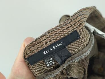 Women: Zara, Material trousers for women, M — 4