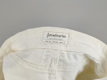 superga biale: Stradivarius, Jeansy damskie, rozmiar S — 4