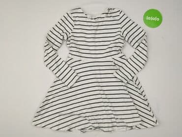 koszulka z psem: Sukienka, H&M, 10 lat, 134-140 cm, stan - Bardzo dobry — 2