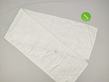 Dekoracje do domu: Obrus 168 x 34, kolor - Biały, stan - Bardzo dobry — 3