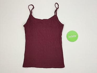 sweter czerwony: Sinsay, Top damski, rozmiar M — 2