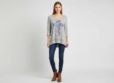 długie spódnice do kostek krzyżówka: Tunika damska, rozmiar S — 1