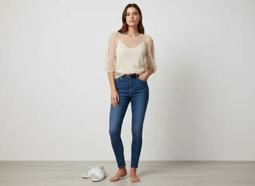 przeźroczysta bluzka: Reserved, Bluzka damska, rozmiar L — 1