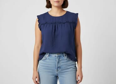 sweter piórkowy na drutach: C&A, Bluzka damska, rozmiar 2XL — 7