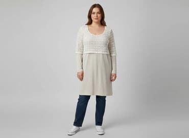 bluzki z krótkim rękawem eleganckie: Sukienka damska, rozmiar XL — 6