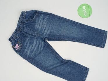 komplet legginsy i bluzka: Jeans, 3-4 years, 104, condition - Very good — 3